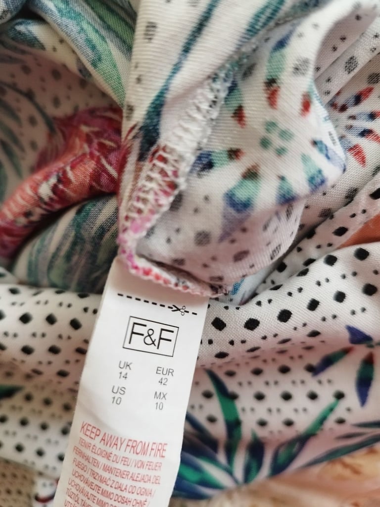 Multicoloured floral cami top 14