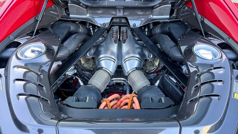 2022 Ferrari 296 GTB 3.0T V6 7.45kWh F1 DCT Euro 6 (s/s) 2dr Coupe Plug-In Hy Automatic