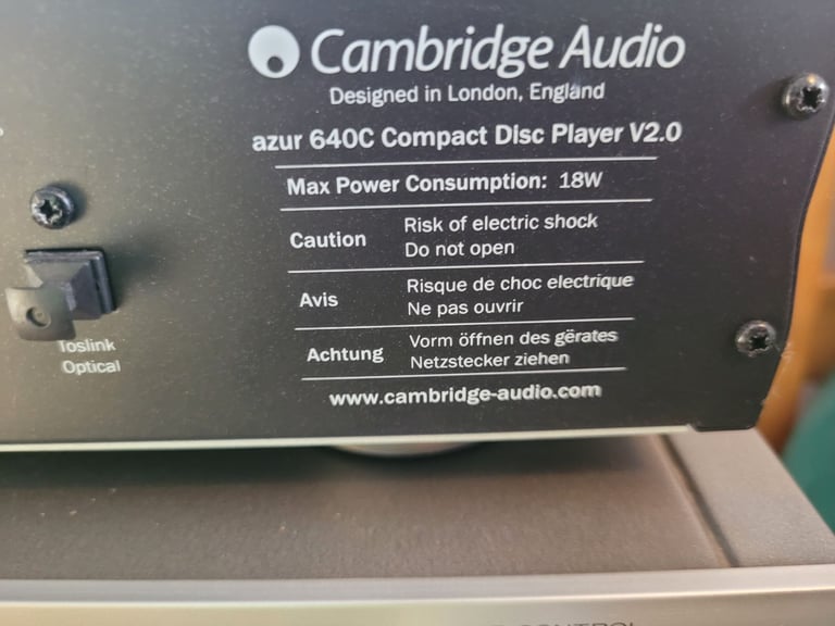 Cambridge Audio Azur 640 C CD Player 