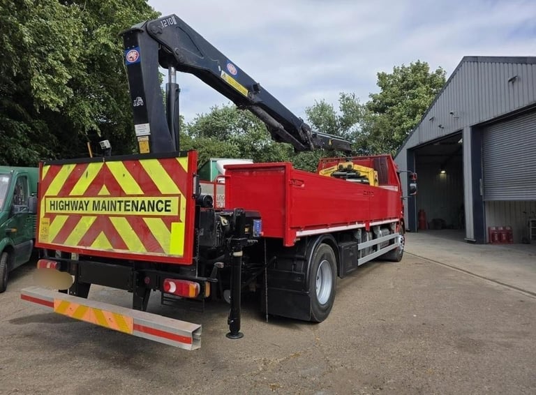 DAF TRUCKS LF 2015 HMF 1210 CRANE 18 TON 