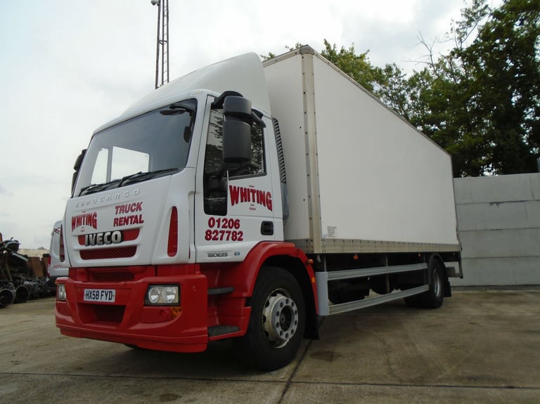 2008 IVECO 180E25 20ft BOX VAN, ALLOY TAILIFT 