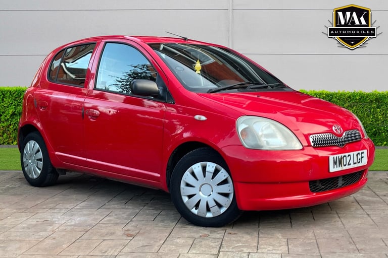 Cheap 2002 Toyota Yaris 1.0 16v VVTi GLS 5dr [AC] - PX TO CLEAR HATCHBACK Petrol Manual for sale in Cheadle Hulme, Greater Manchester