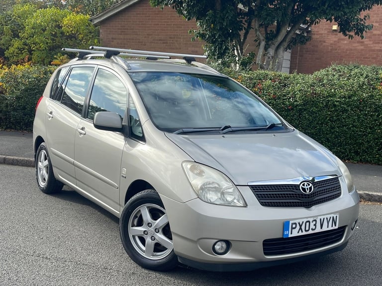 2003 TOYOTA COROLLA VERSO 1.8 PETROL AUTOMATIC**LOW MILES 87K + ULEZ + BARGAIN!*
