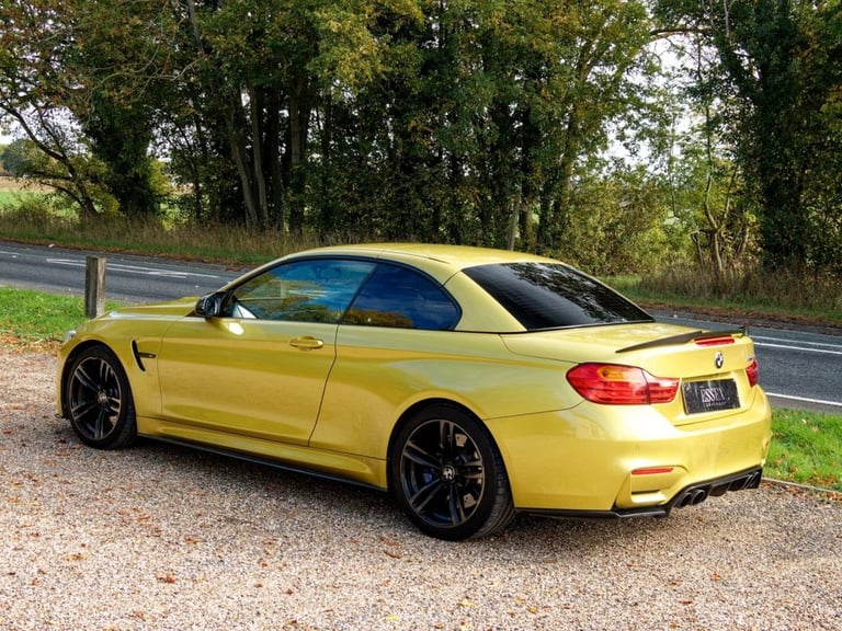 2015 M BMW M4 3.0 BITURBO CONVERTIBLE 2DR PETROL DCT EURO 6 (S/S) (431 PS)