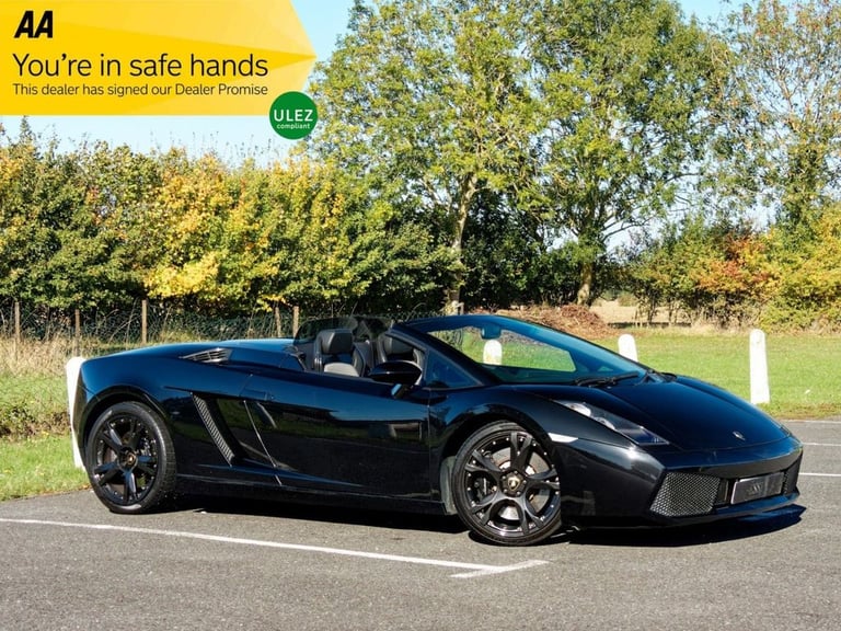 2006 04 LAMBORGHINI GALLARDO 5.0 V10 SPYDER 2DR PETROL EGEAR 4WD EURO 4 (520 PS)