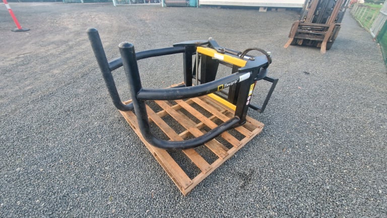 Tractor front loader hydraulic flexigrip bale lifter stacker trima 