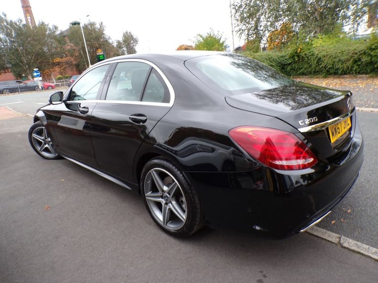 2017 Mercedes-Benz C Class 2.0 C200 AMG Line Saloon 4dr Petrol G-Tronic+ Euro 6 (s/s) (184 ps) Sa...