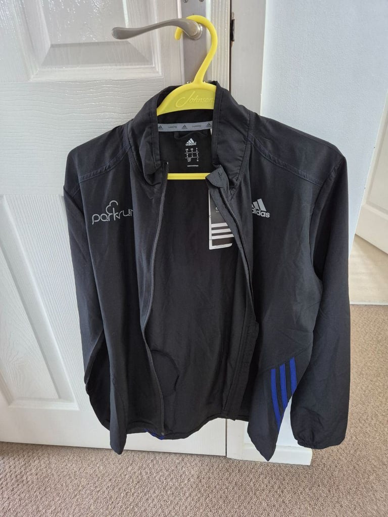 image for Parkrun jacket made by adidas, size small - BNWT - collectors item / rare