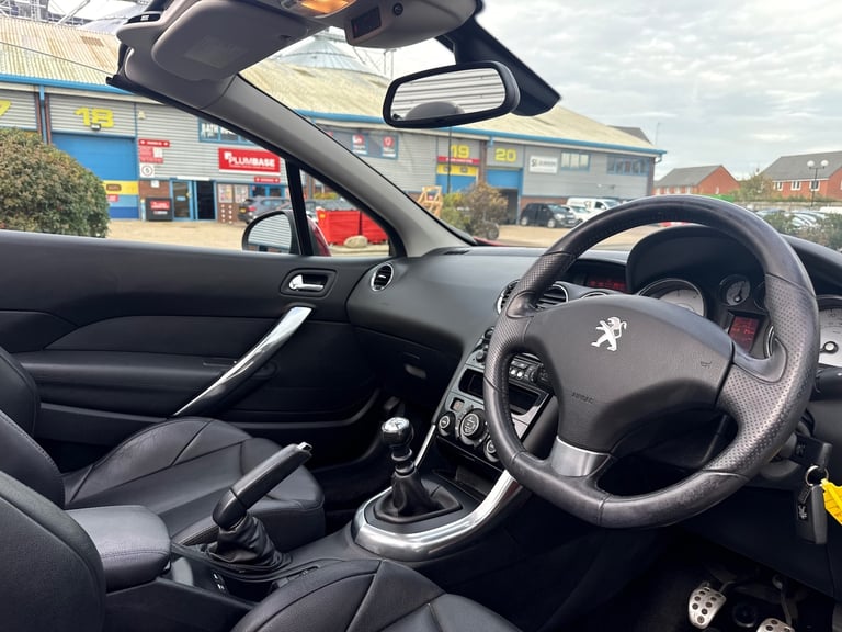 2012 Peugeot 308 1.6 THP 156 Allure 2dr CONVERTIBLE Petrol Manual