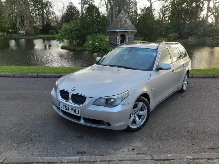 BMW 5 SERIES 525I SE TOURING Silver Auto Petrol, 2004