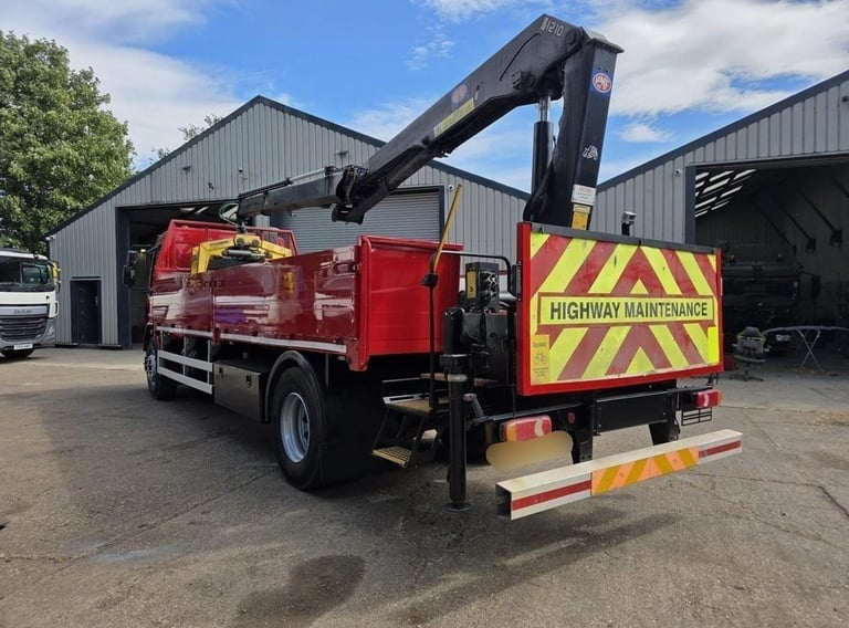 DAF TRUCKS LF 2015 HMF 1210 CRANE 18 TON 
