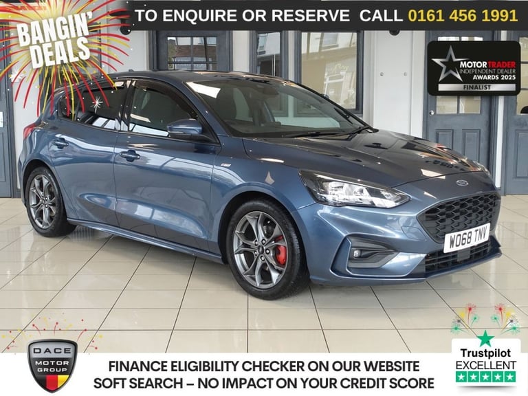 2019 Ford Focus 1.0T EcoBoost ST-Line Hatchback 5dr Petrol Manual Euro 6 (s/s) (125 ps) Hatchback...