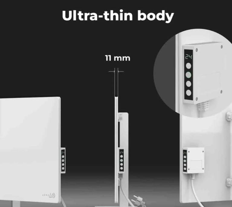 AENO smart panel heater white