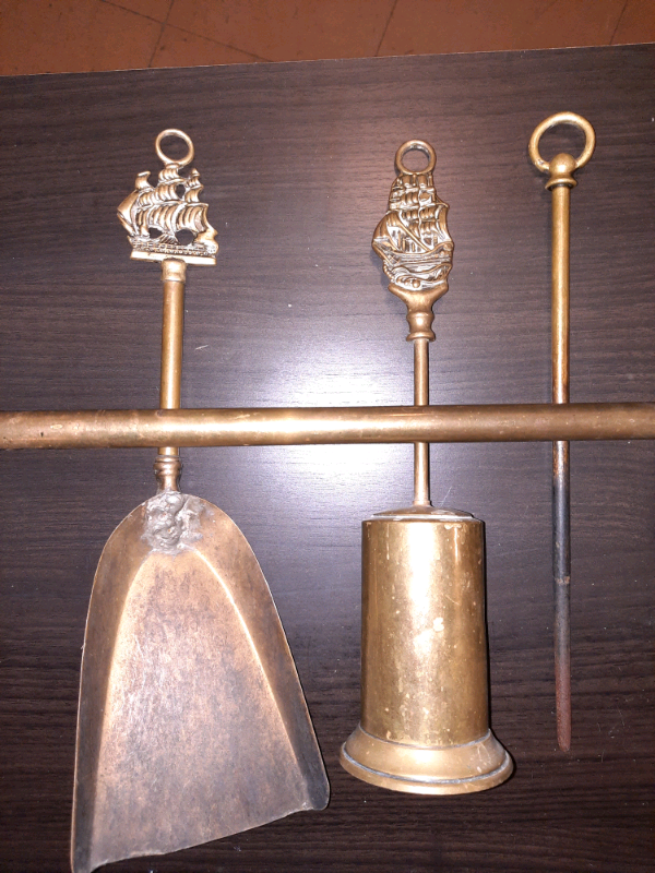Brass Fireside Kit