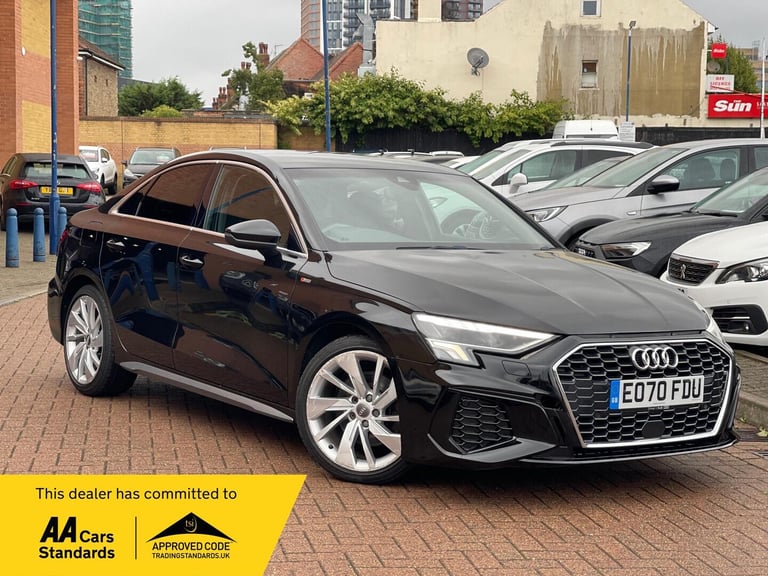 2020 Audi A3 1.5 TFSI 35 S line Saloon 4dr Petrol S Tronic Euro 6 (s/s) (150 ps) SALOON Petrol Au...