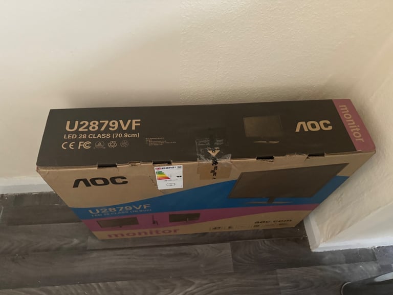 AOC 28” 4k HD monitor