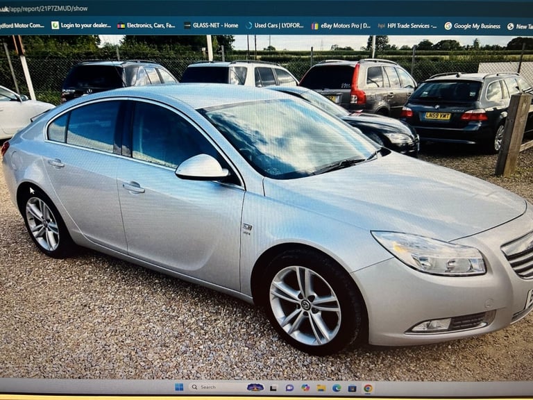 VAUXHALL INSIGNIA 2.0 CDTi ecoFLEX SRi PX TO CLEAR 2011