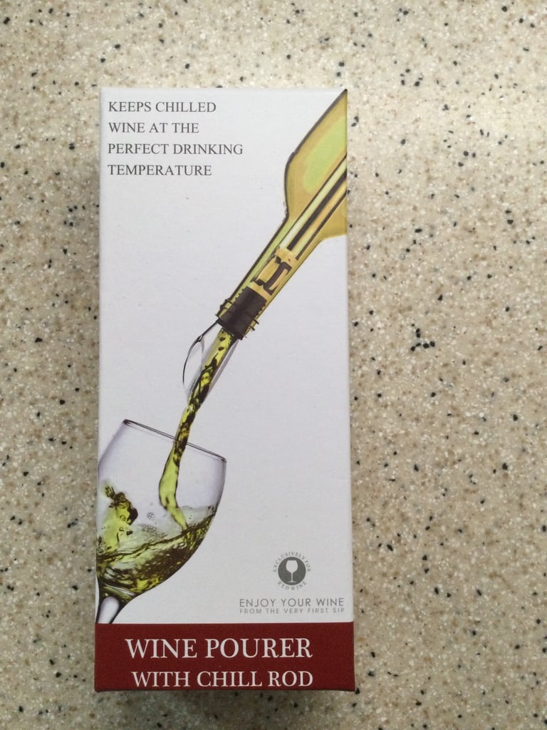 Wine pourer with chill rod - NEW