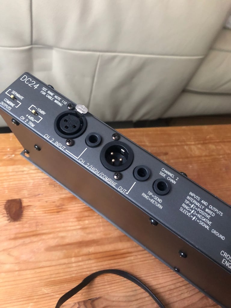 Rane DC24 - 2-channel dual-band dynamic processor