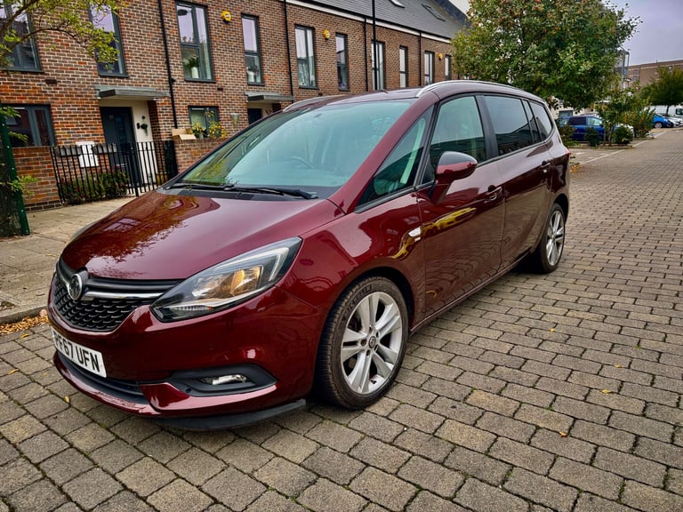 2018 VAUXHALL ZAFIRA 1.4 PETROL TURB 7 LEATHER SEATS /SAT/NAV/SRI MODEL/ galaxy/estima/ Sharon 