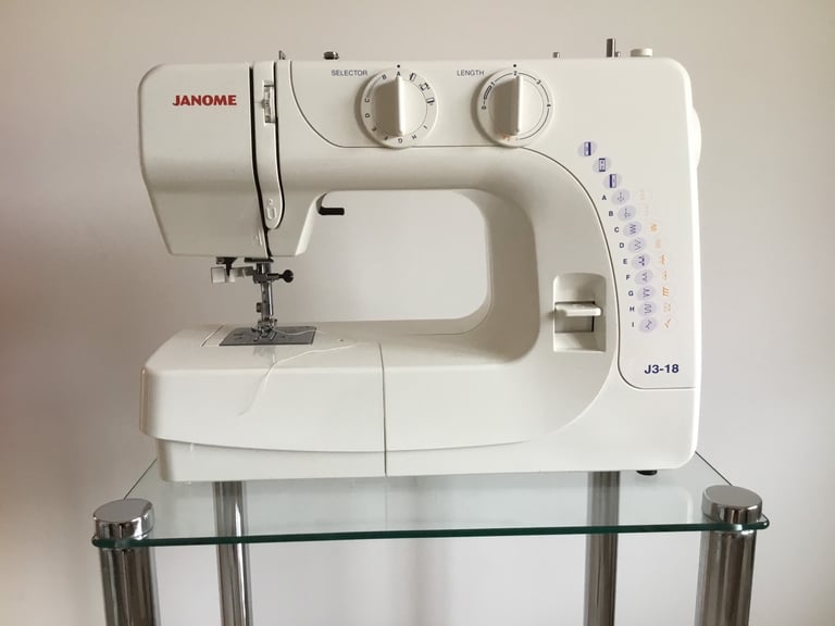 Janome J3-18 portable lightweight sewing machine 
