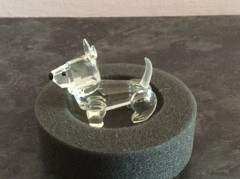 Swarovski Crystal Terrier Dog 