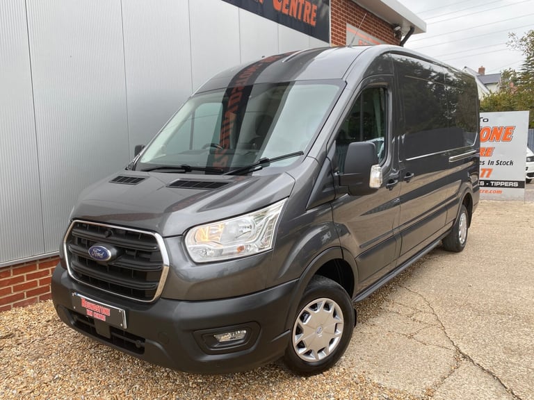 2019 Ford Transit £ 62 A WEEK - 2019 69 REG  FORD TRANSIT L3H2 LWB SEMI HI ROOF TREND VAN EU6 PAN...