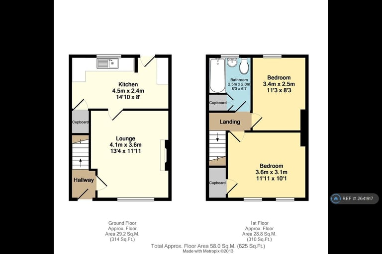 2 bedroom house in Edensor Road, Sheffield, S5 (2 bed) (#2641917)