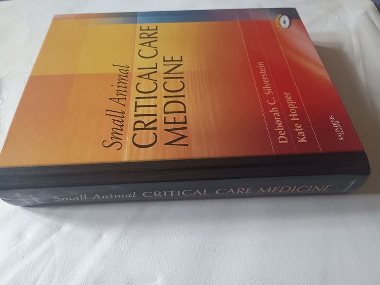 Small Animal Critical Care Medicine Veterinary Textbook Silverstein Hopper