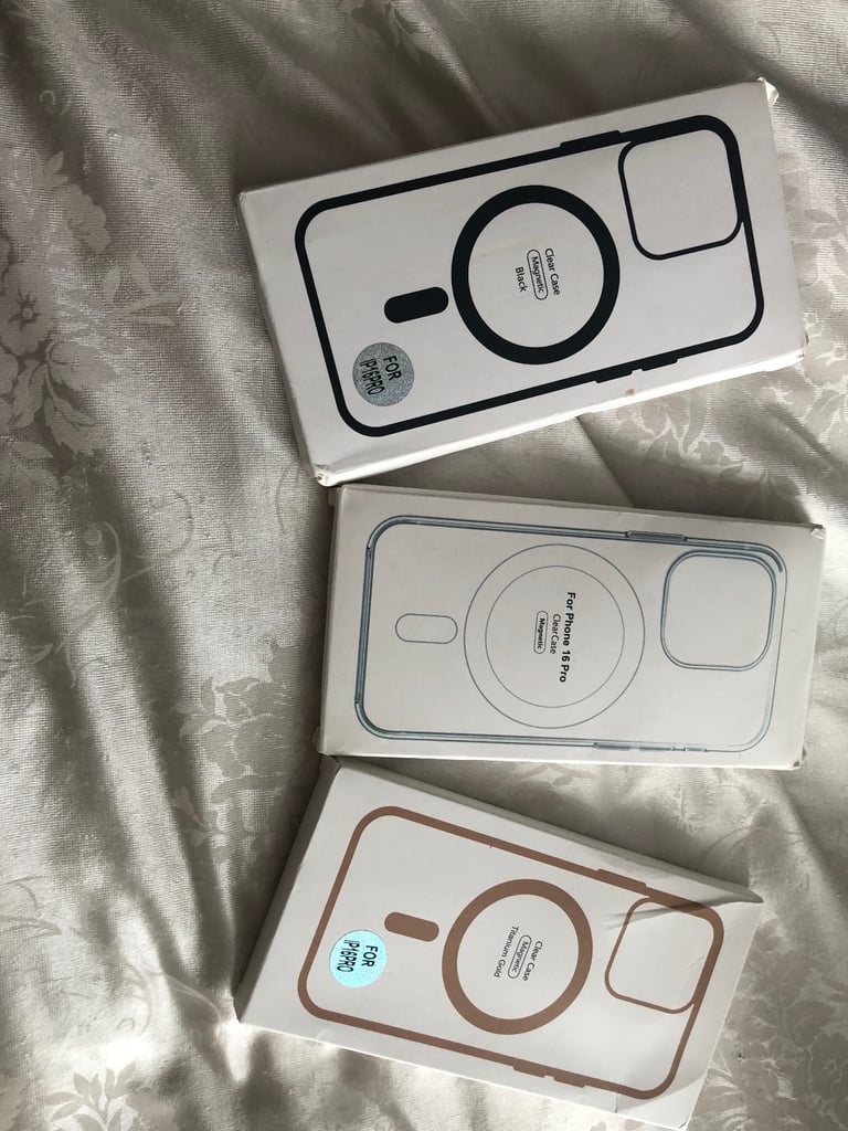 image for iPhone 16 pro case all 3 bundle 