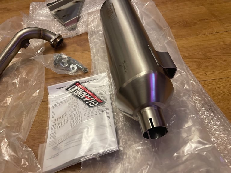 Piaggio x10 350 giannelli full stainless exhaust system. G143266