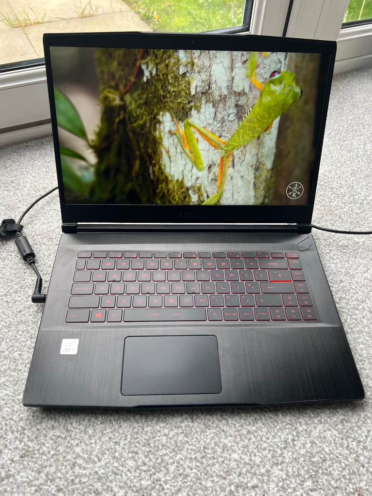 MSI GF65 Thin 10UE Gaming Laptop – i7-10750H / RTX 3060 / 16GB RAM / 512GB SSD + Bag & Cooling Pad