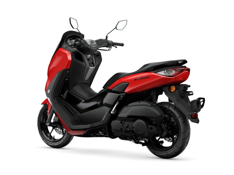 New Yamaha NMAX 125 Scooter. Red. £3,395 On The Road (NO ADMIN FEES!)