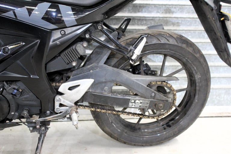2018 18 SUZUKI GSXR 125 ABS GSX-R125 LEARNER LEGAL TRADE SALE BLACK 41K NEW MOT