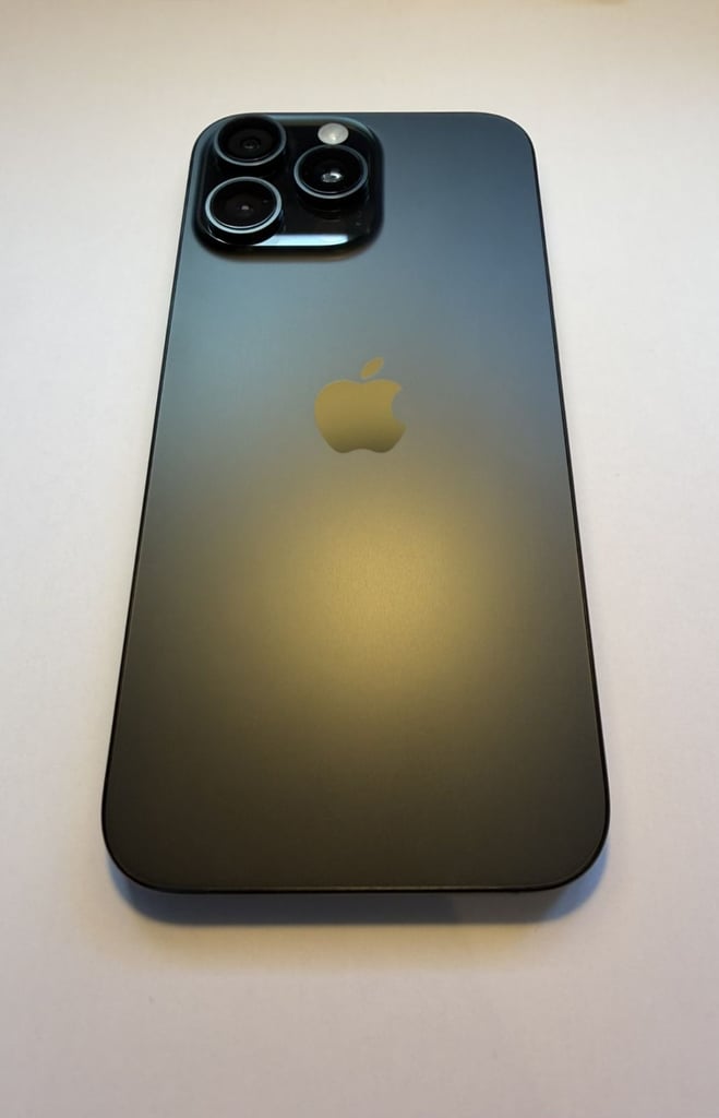 iPhone 16 Pro Max, 256GB, Black Titanium, Unlocked