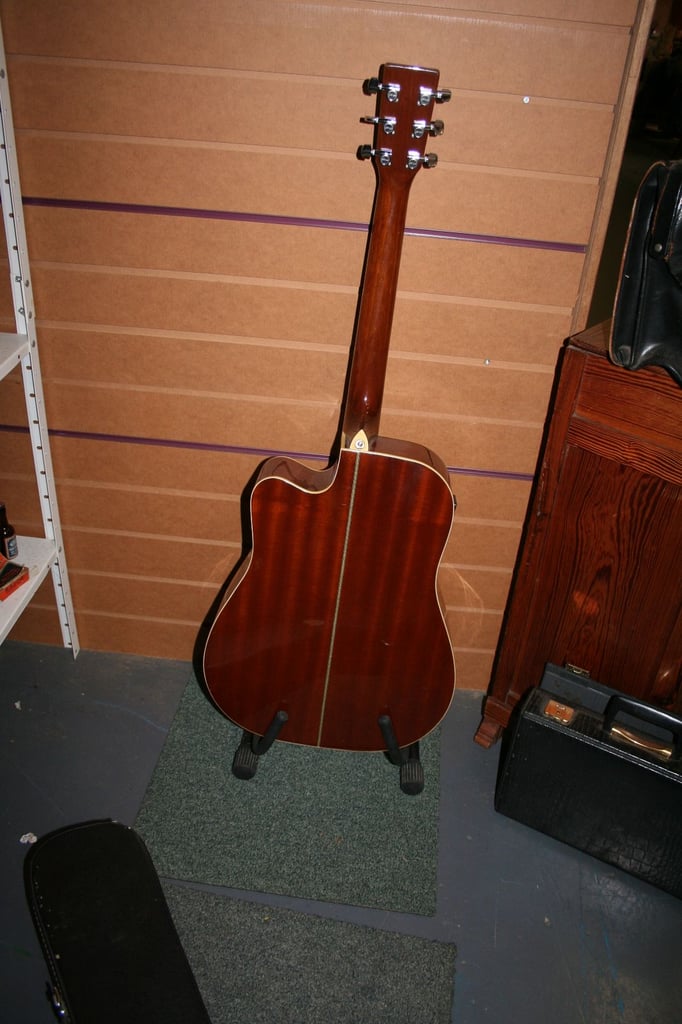 Semi Acoustic Guitar with case 