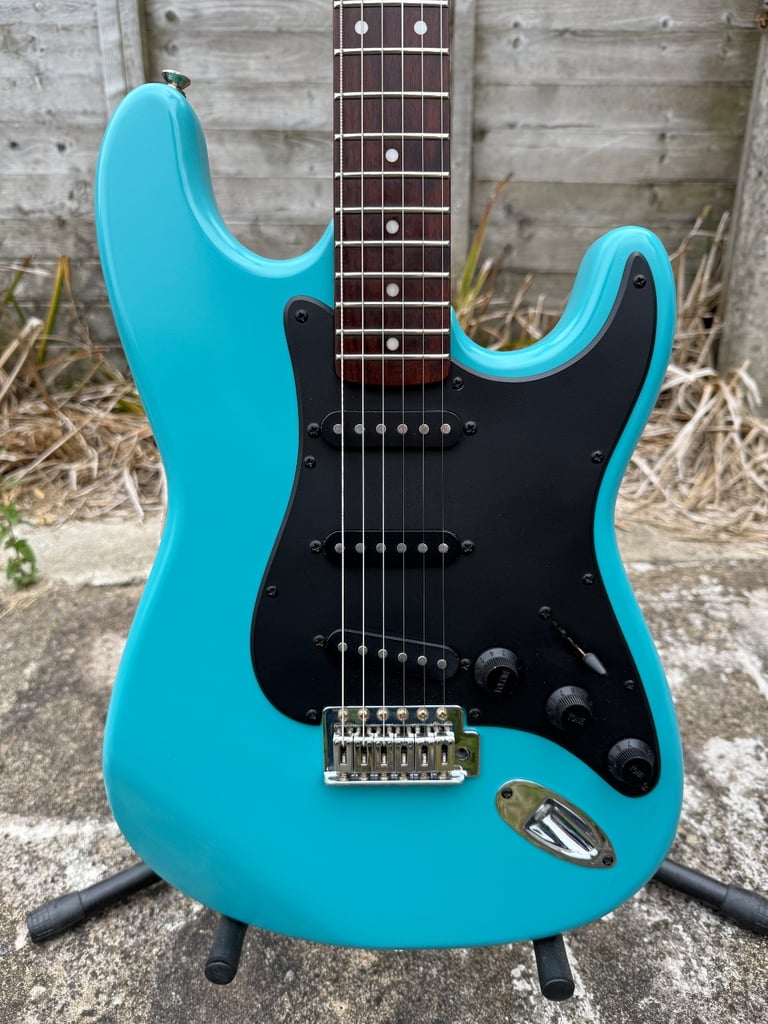 image for Custom Stratocaster electric guitar professionally setup & new strings 