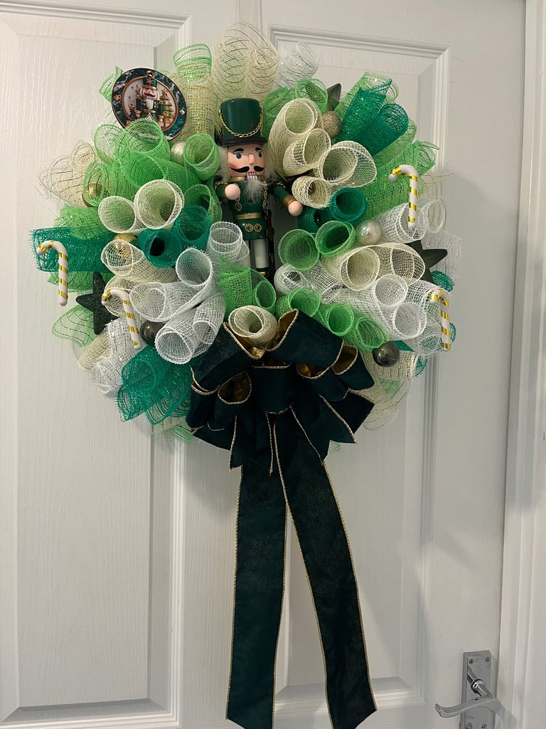 Nutcracker wreath 