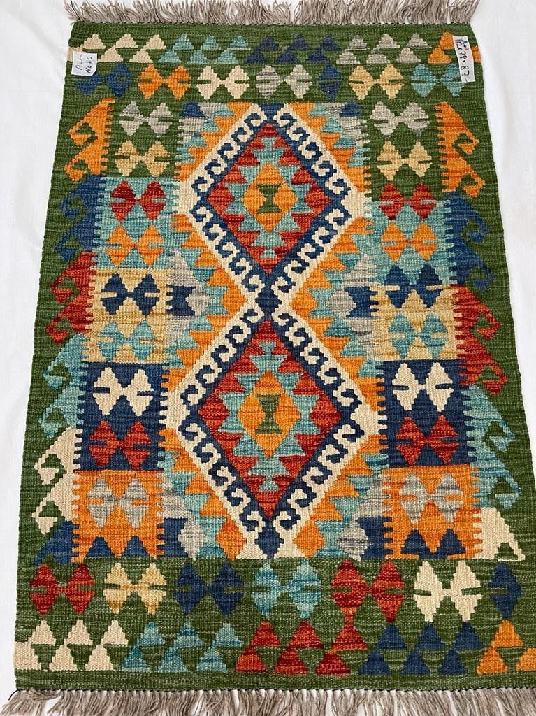 Handmade Afghan kilim rug