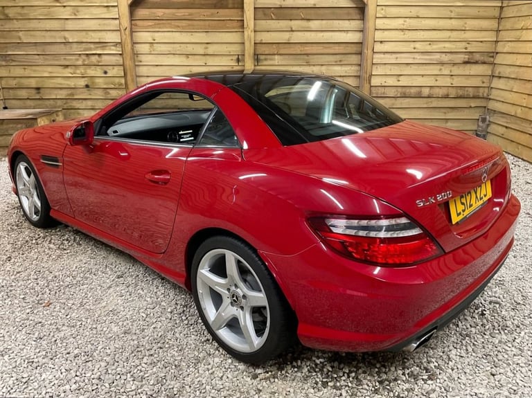 2012 Mercedes-Benz SLK 1.8 SLK200 BlueEfficiency AMG Sport Convertible 2dr Petrol G-Tronic+ Euro ...