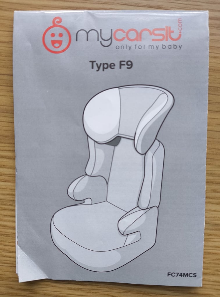 Nania Befix High Back Car Booster Seat 15Kg - 36Kg Ages 4-12