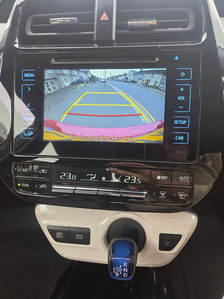 Pco Hybrid,Prius UK Model,Camera,Leather Seats,Cruise,Low Miles,Hpi Clr £9250 Only