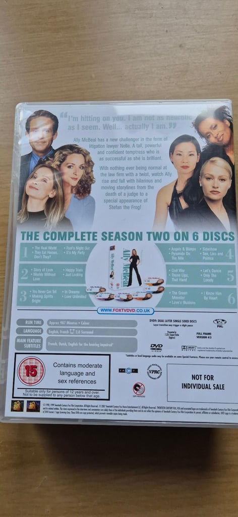 Ally McBeal seasons 1 - 5 bundle