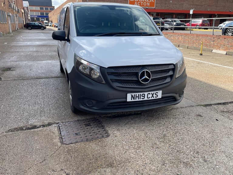 NO VAT 2019 Mercedes VITO 115HP, FSH, EURO 6, 12 months MOT