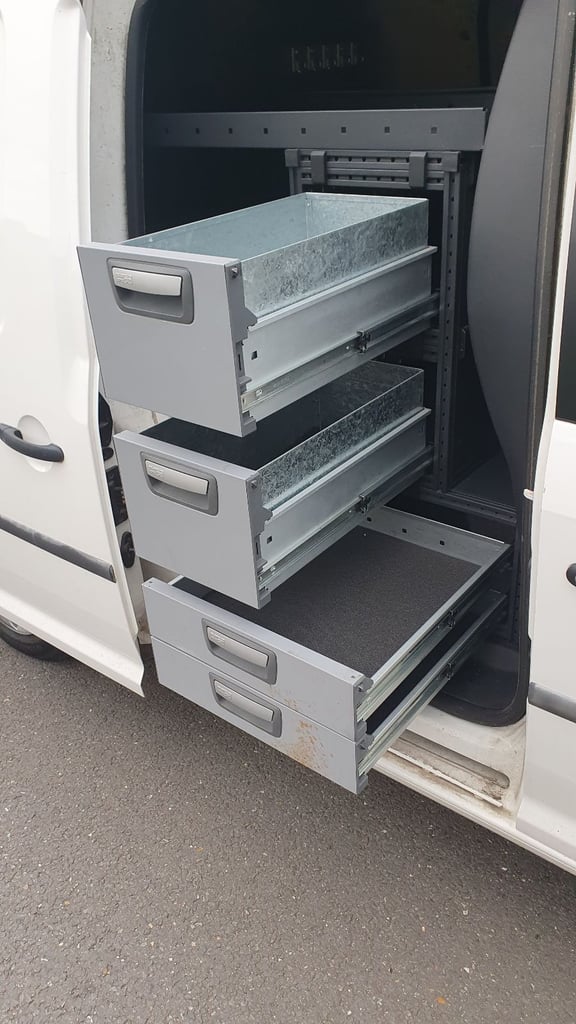 Van racking system