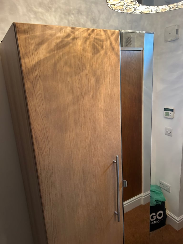 IKEA Mirrored Door Wardrobe 