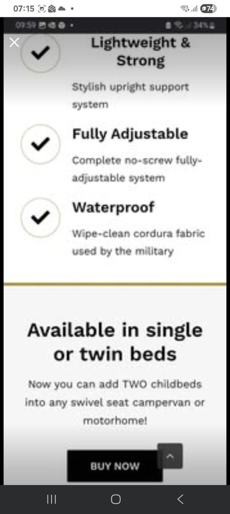 Cab Bunk Bed (single) 