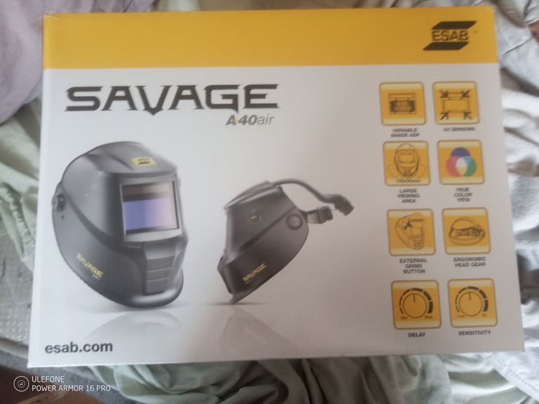 image for ESAB savage A40 air with filter brand new