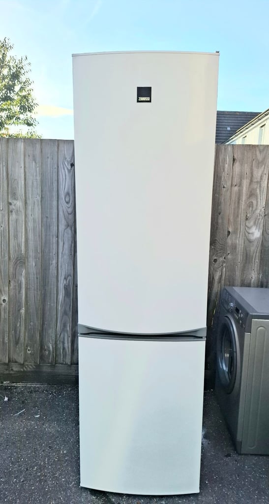 image for Frost free tall Zanussi fridge freezer 