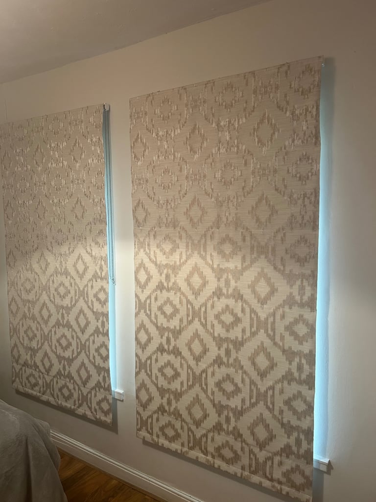 image for Pair of Roman blinds
